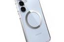 Speck Presidio Perfect-Clear Magnet - Etui Samsung Galaxy S25+ / S24+ MagSafe (Clear / Chrome Finish / Serene Silver) - zdjęcie 1