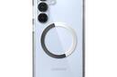 Speck Presidio Perfect-Clear Magnet - Etui Samsung Galaxy S25+ / S24+ MagSafe (Clear / Chrome Finish / Serene Silver) - zdjęcie 9