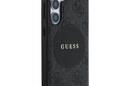 Guess 4G Round Patch Classic Logo MagSafe - Etui do Samsung Galaxy S25+ (czarny) - zdjęcie 4