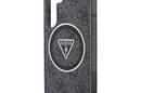 Guess 4G Glitter Triangle Buttons MagSafe - Etui do Samsung Galaxy S25 (czarny) - zdjęcie 6