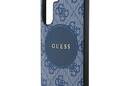 Guess 4G Round Patch Classic Logo MagSafe - Etui do Samsung Galaxy S25+ (niebieski) - zdjęcie 6
