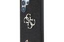 Guess Fixed Glitter Big 4G Metal Logo - Etui do Samsung Galaxy S25 Ultra (czarny) - zdjęcie 2
