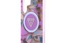 Guess Glitter Flowers Triangle Buttons MagSafe - Etui do Samsung Galaxy S25 Ultra (fioletowy) - zdjęcie 6