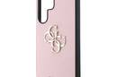 Guess Grained Big 4G Logo Small Classic Logo - Etui do Samsung Galaxy S25 Ultra (różowy) - zdjęcie 6