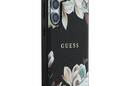 Guess Grained Printed Flower Pattern MagSafe - Etui do Samsung Galaxy S25 (czarny) - zdjęcie 4