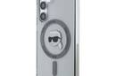 Karl Lagerfeld Button Karl Head Printed Logo MagSafe - Etui Samsung Galaxy S25 (czarny) - zdjęcie 2