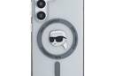 Karl Lagerfeld Button Karl Head Printed Logo MagSafe - Etui Samsung Galaxy S25 (czarny) - zdjęcie 3