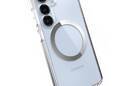Speck Presidio Perfect-Clear Magnet - Etui Samsung Galaxy S25 / S24 MagSafe (Clear / Chrome Finish / Serene Silver) - zdjęcie 1