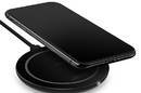 PURO Fast Wireless Charging Station QI - Bezprzewodowa ładowarka indukcyjna Qi do iPhone i Android, 10 W (czarny) - zdjęcie 1