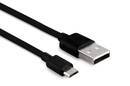 PURO Fast Charging Plain Cable - Kabel USB-A 2.0 do micro USB do ładowania i synchronizacji danych, 2 m, 2 A (czarny) - zdjęcie 2