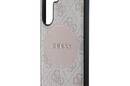 Guess 4G Round Patch Classic Logo MagSafe - Etui do Samsung Galaxy S25 (różowy) - zdjęcie 6