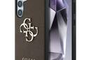 Guess Grained Big 4G Logo Small Classic Logo - Etui do Samsung Galaxy S25 (bršzowy) - zdjęcie 1