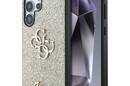 Guess Fixed Glitter Big 4G Metal Logo - Etui do Samsung Galaxy S25 Ultra (złoty) - zdjęcie 1