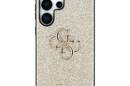 Guess Fixed Glitter Big 4G Metal Logo - Etui do Samsung Galaxy S25 Ultra (złoty) - zdjęcie 3