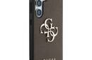 Guess Grained Big 4G Logo Small Classic Logo - Etui do Samsung Galaxy S25 (bršzowy) - zdjęcie 4