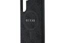 Guess Leather 4G Colored Ring Classic Logo MagSafe - Etui do Samsung Galaxy S25+ (czarny) - zdjęcie 6