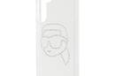 Karl Lagerfeld Rhinestones Karl Head Logo - Etui Samsung Galaxy S25 (przezroczysty) - zdjęcie 6