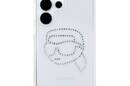 Karl Lagerfeld Rhinestones Karl Head Logo - Etui Samsung Galaxy S25 Ultra (przezroczysty) - zdjęcie 3