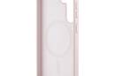 Karl Lagerfeld Silicone Double Heads And Circle MagSafe - Etui Samsung Galaxy S25 (różowy) - zdjęcie 7