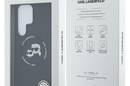 Karl Lagerfeld Silicone Double Heads And Circle MagSafe - Etui Samsung Galaxy S25 Ultra (czarny) - zdjęcie 8