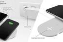 PURO Fast Wireless Dual Dock - Bezprzewodowa ładowarka indukcyjna Qi do iPhone i Android, 2x10 W (biały) - zdjęcie 6