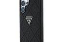 Guess Hot Stamp 4G Pattern Triangle Metal Logo - Etui Samsung Galaxy S25 Ultra (czarny) - zdjęcie 2
