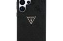 Guess Hot Stamp 4G Pattern Triangle Metal Logo - Etui Samsung Galaxy S25 Ultra (czarny) - zdjęcie 3