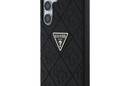 Guess Hot Stamp 4G Pattern Triangle Metal Logo - Etui do Samsung Galaxy S25 (czarny) - zdjęcie 2