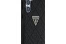 Guess Hot Stamp 4G Pattern Triangle Metal Logo - Etui do Samsung Galaxy S25 (czarny) - zdjęcie 4