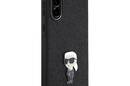 Karl Lagerfeld Fixed Glitter Ikonik Logo Metal Pin - Etui do Samsung Galaxy A36 5G (czarny) - zdjęcie 3