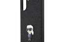 Karl Lagerfeld Fixed Glitter Ikonik Logo Metal Pin - Etui do Samsung Galaxy A36 5G (czarny) - zdjęcie 5