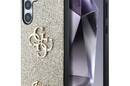 Guess Fixed Glitter Big 4G Metal Logo - Etui do Samsung Galaxy S25+ (złoty) - zdjęcie 1