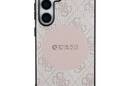 Guess 4G Round Patch Classic Logo MagSafe - Etui do Samsung Galaxy S25+ (różowy) - zdjęcie 3