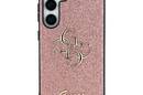 Guess Fixed Glitter Big 4G Metal Logo - Etui do Samsung Galaxy S25+ (różowy) - zdjęcie 3