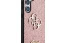 Guess Fixed Glitter Big 4G Metal Logo - Etui do Samsung Galaxy S25+ (różowy) - zdjęcie 4