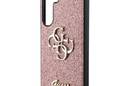 Guess Fixed Glitter Big 4G Metal Logo - Etui do Samsung Galaxy S25+ (różowy) - zdjęcie 6