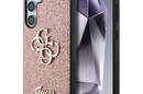 Guess Fixed Glitter Big 4G Metal Logo - Etui do Samsung Galaxy S25 (różowy) - zdjęcie 1