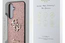 Guess Fixed Glitter Big 4G Metal Logo - Etui do Samsung Galaxy S25 (różowy) - zdjęcie 8