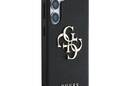 Guess Grained Big 4G Logo Small Classic Logo - Etui do Samsung Galaxy S25 (czarny) - zdjęcie 4
