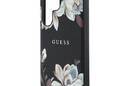 Guess Grained Printed Flower Pattern MagSafe - Etui do Samsung Galaxy S25 Ultra (czarny) - zdjęcie 6
