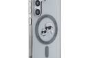 Karl Lagerfeld Button Karl & Choupette Heads Printed Logo MagSafe - Etui Samsung Galaxy S25 (czarny) - zdjęcie 4
