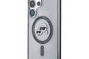 Karl Lagerfeld Button Karl & Choupette Heads Printed Logo MagSafe - Etui Samsung Galaxy S25 Ultra (czarny) - zdjęcie 2