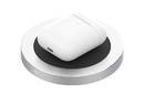 Just Mobile AluBase Wireless - Bezprzewodowa ładowarka indukcyjna Qi do iPhone i Android, 10 W (srebrny) - zdjęcie 7