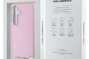 Karl Lagerfeld Saffiano Full Wrapped Elongated Metal Logo MagSafe - Etui do Samsung Galaxy S25+ (różowy) - zdjęcie 8