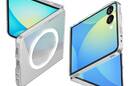 Spigen Airskin Mag MagSafe - Etui do Samsung Galaxy Z Flip 7 (Clear/White) - zdjęcie 6