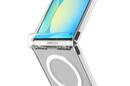 Spigen Ultra Hybrid Pro Mag MagSafe - Etui do Samsung Galaxy Z Flip 7 (Clear/White) - zdjęcie 3