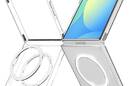 Spigen Airskin Mag MagSafe - Etui do Samsung Galaxy Z Flip 7 (Clear/White) - zdjęcie 1