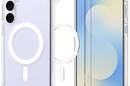 Spigen Ultra Hybrid Mag MagSafe - Etui do Samsung Galaxy S25 FE (Clear/White) - zdjęcie 1