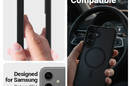 Crong Hybrid Matte Magnetic - Etui MagSafe Samsung Galaxy S24 (czarny) - zdjęcie 4