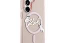 Karl Lagerfeld IML KC Script MagSafe - Etui Samsung Galaxy S26 (różowy) - zdjęcie 4